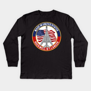 B-1 Lancer - Made in USA Kids Long Sleeve T-Shirt